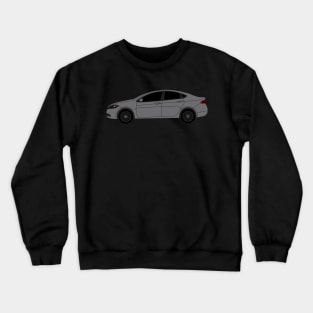 Dodge Dart Granite Crystal Metallic Sticker Crewneck Sweatshirt